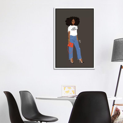Afro-Parisianer by Nicholle Kobi - Print on Canvas
