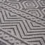 Tapis d'intérieur / extérieur gris / blanc / géométrique Collection-82735044