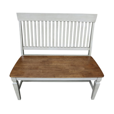 Banc en bois massif Skyla