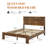 Farmhouse Bed Frame Queen Size，Wooden Platform Bed Frame with Headboard ,No Box Spring Needed,Easy Assembly-122101446-180280663