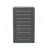ALU C-SHAPED TABLE GREY-550549979