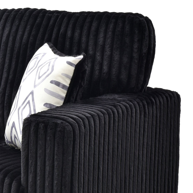 Loveseat  Black