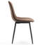 Chaise rembourrée en similicuir Kavi -1429368980