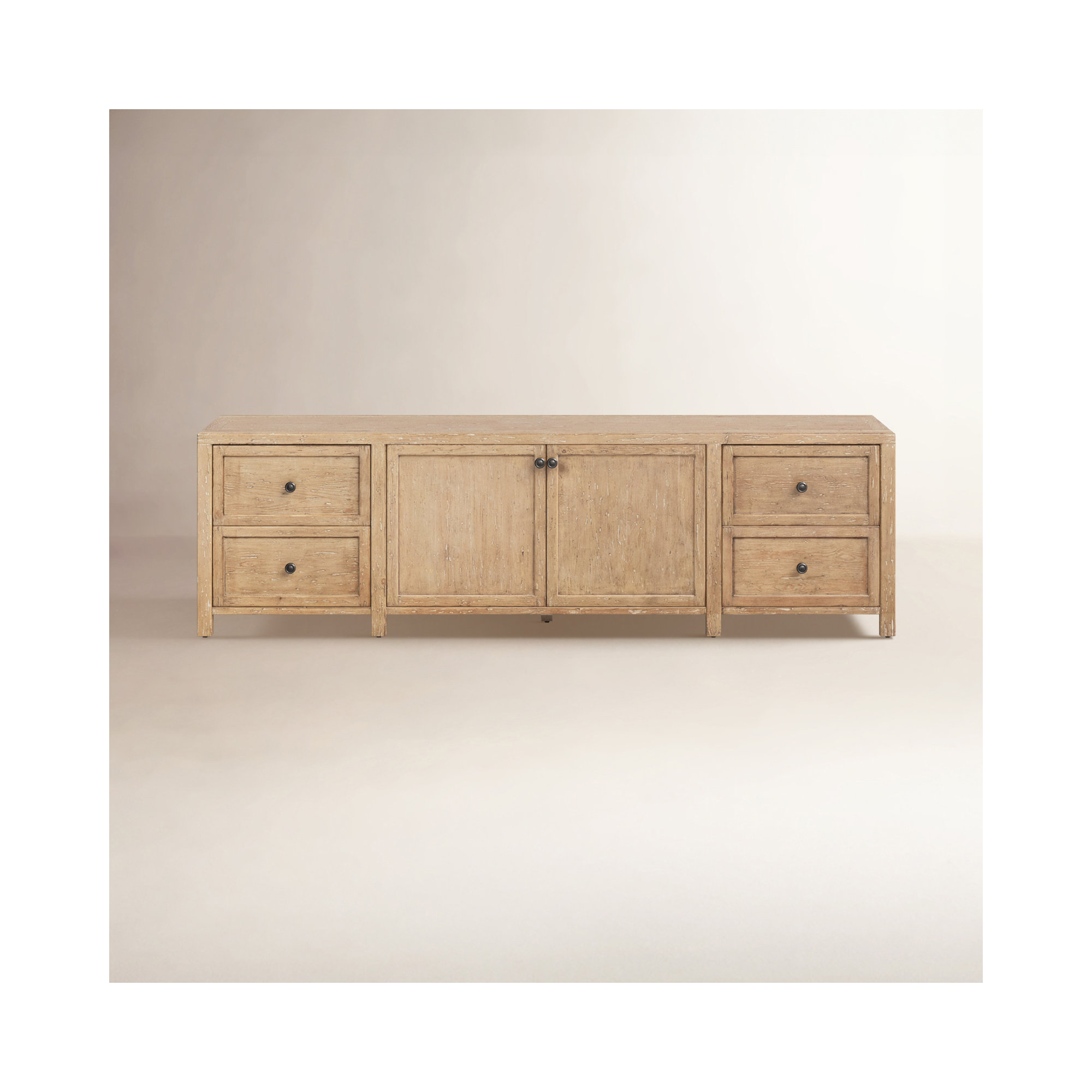 Hynes 92" TV Stand, Brown