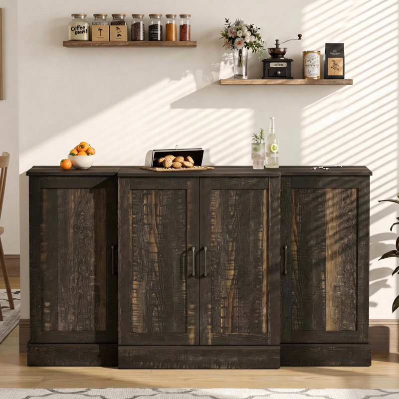 59.06'' Wide Sideboard With Door Shelves