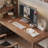 Walnut Rectangular Solid Wood desks-107284043-107284044