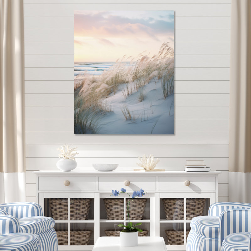 Elstone, belle vue sur la plage avec photo sur toile, H 20 po x l 12 po x P 1 po