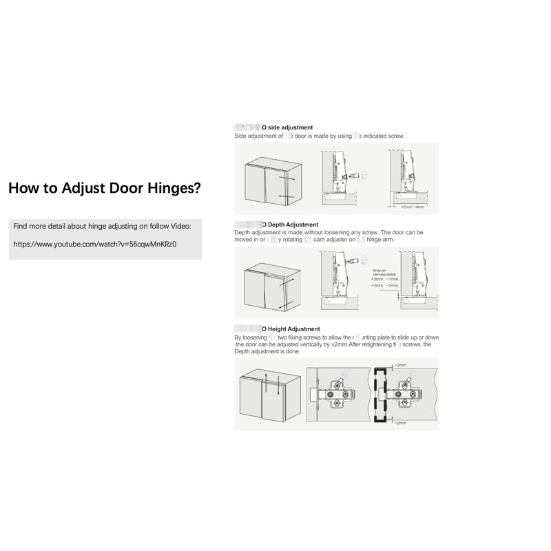 Meuble-lavabo de 60 po, blanc, lavabos rectangulaires en céramique rayés, comptoir blanc, 4 portes, registre à fermeture en douceur, style romantique français, grand espace de rangement, design scandinave, particules de haute qualité