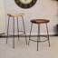 Tabouret de bar et de comptoir en bois massif Samanthia-23030000-41721679