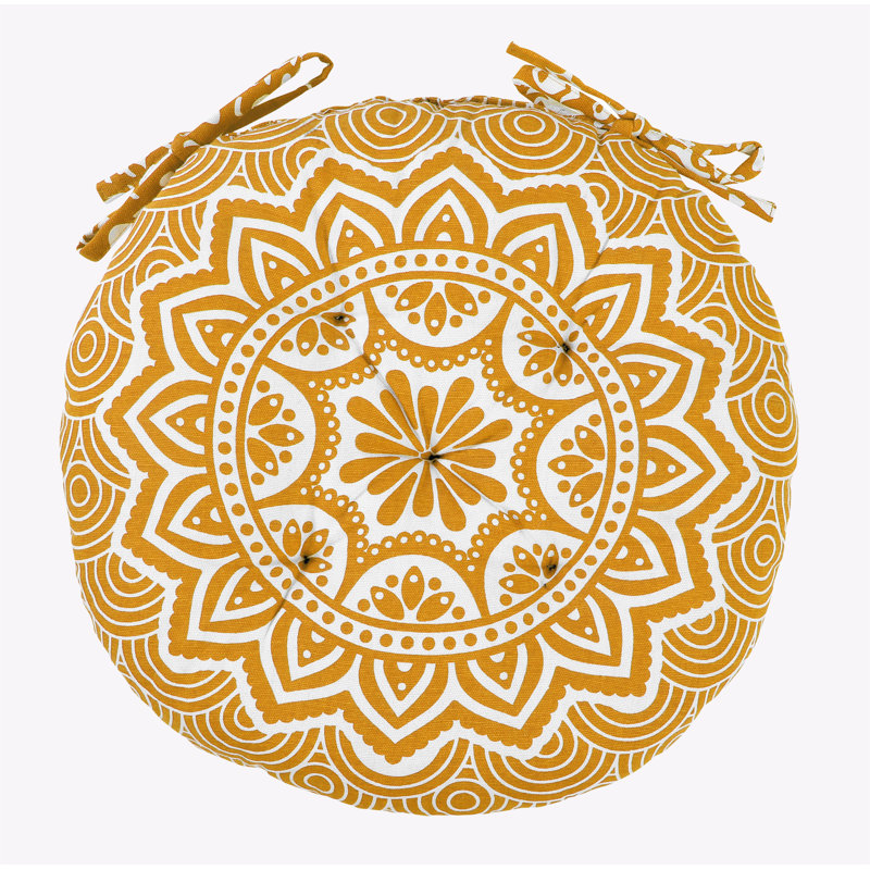 Coussin de chaise, Moutarde