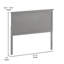 Tête de lit ajustable Culbert Herring-1308721809-1308721808
