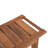 19"W Solid Wood Shower Bench-68263126