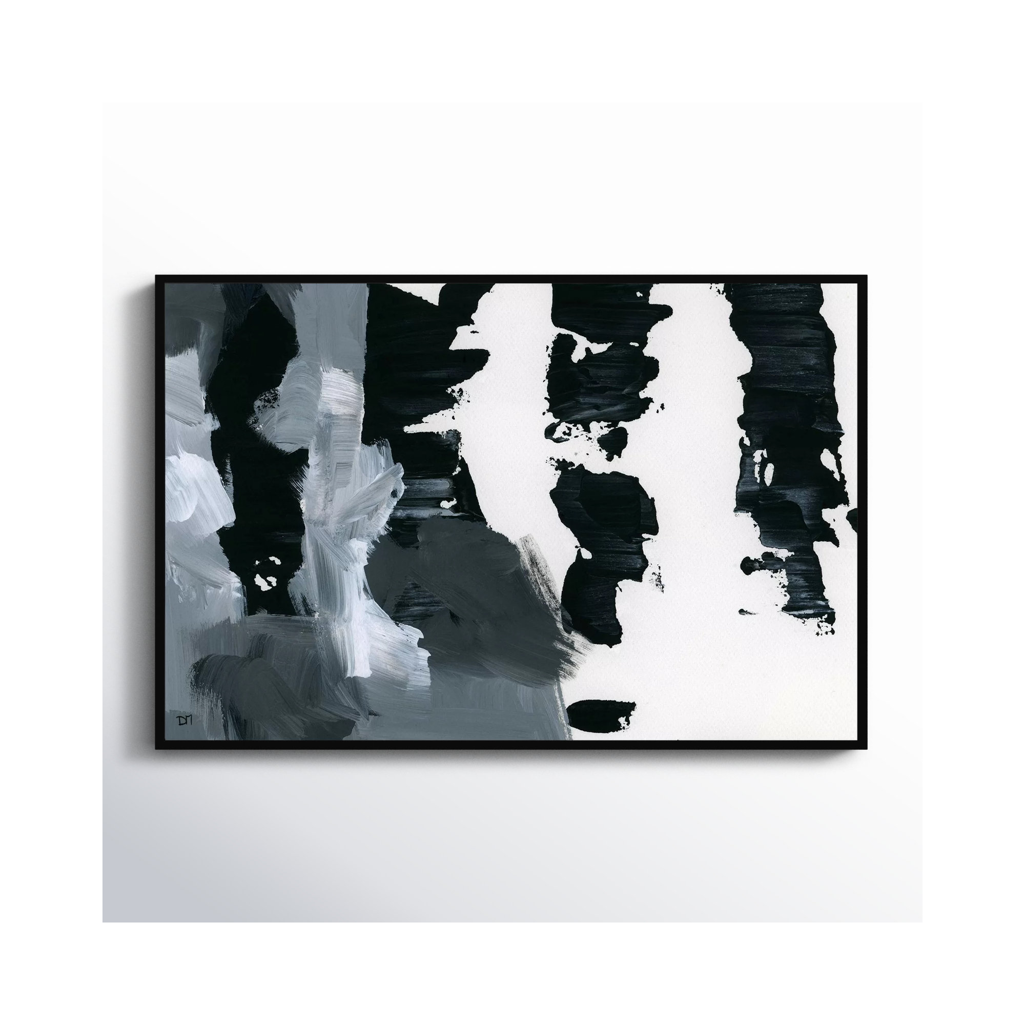 Abstract Pronto Paint, 10" H x 15" W x 1.5" D