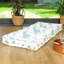 Blue Flower Bench Pad