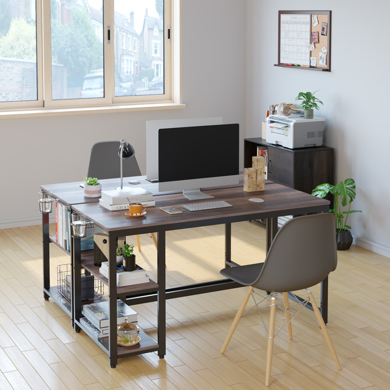 Writing Desk, Dark Brown/Black