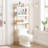 10.2"D X 24"W X 66"H Over The Toilet Storage Shelf