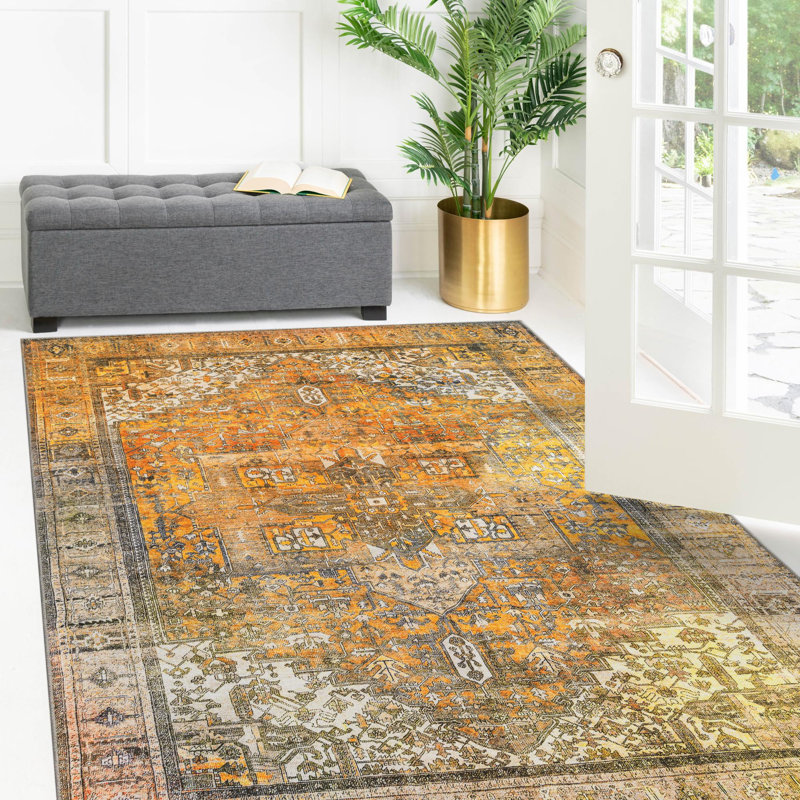 Oppie Moroccan Indoor Rug, Rectangle 5' x 8'