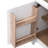 White Arched Kitchen Pantry With 4 Door Internal , Shelves, And Hidden Drawer, 71 Inches Tall Cabinet For Dining Room Storage Doors, Adjustable-1061605163