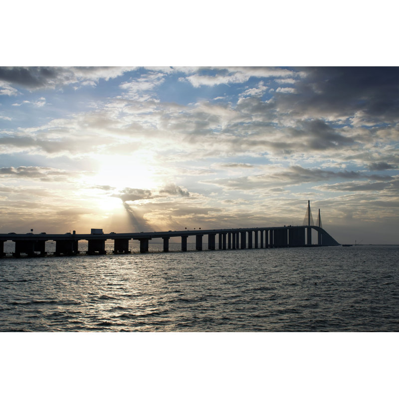 Gennadius Sunshine Skyway Bridge - impression, H 8 po x l 12 po