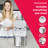 FRIGIDAIRE Nugget Ice Maker with 33 lbs. Capacity, Countertop Nugget Ice Machine with Transparent Window