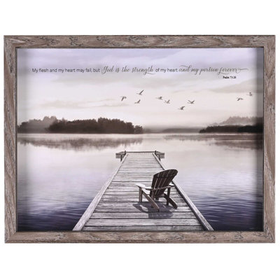 Framed Wall Art My Flesh And My Heart