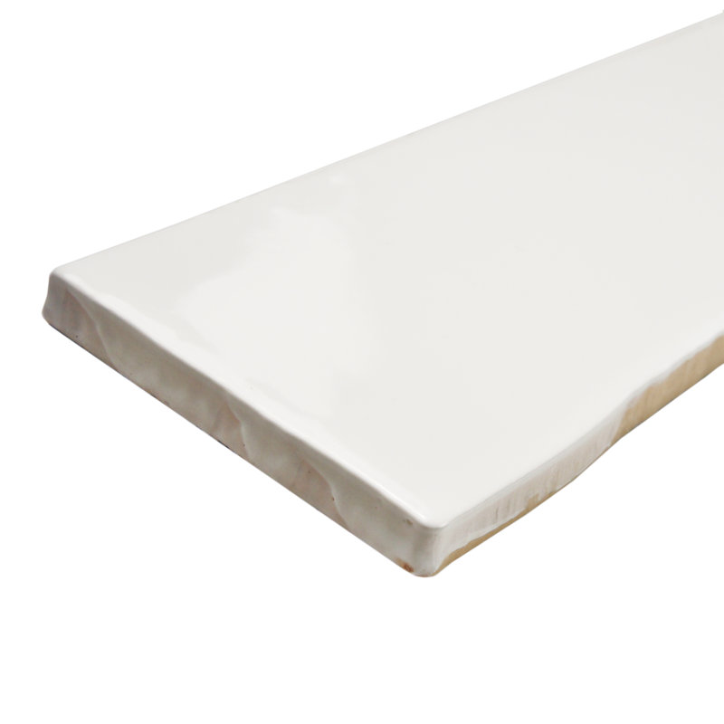 Chester 3" x 12" Ceramic Subway Tile, White