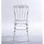 Chaise de mariage, chaise de salle à manger, ensemble de 4, siège en plastique