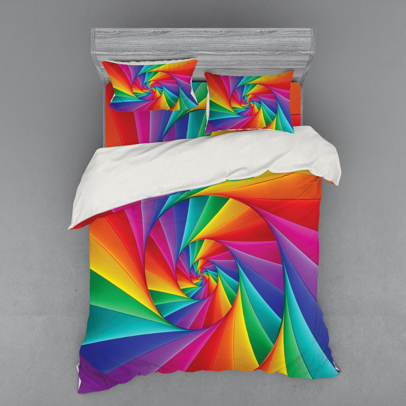 Modern & Contemporary Abstract Duvet Cover, Queen Duvet Cover + 3 Additional Pieces