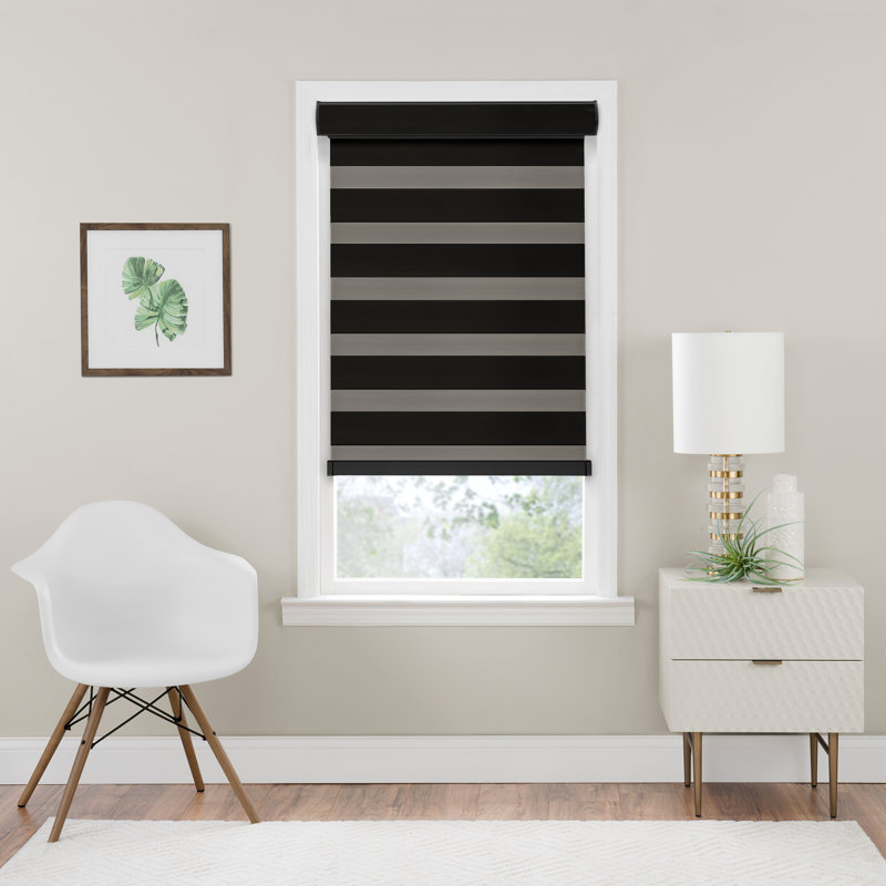 Room Darkening Roller Shade, Black