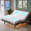 Lit réglable Renanim SerenityFlex avec matelas en mousse à mémoire de forme 14 po, massage, USB, télécommande et application