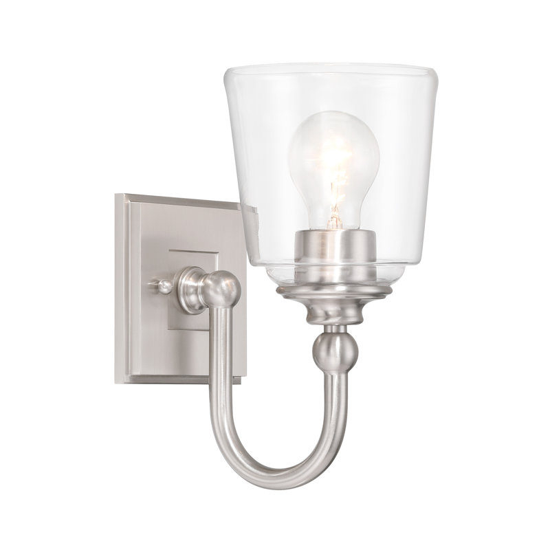 Breakwater Bay Ahmil - 1 Lt Wall Sconce, Brushed Nickel