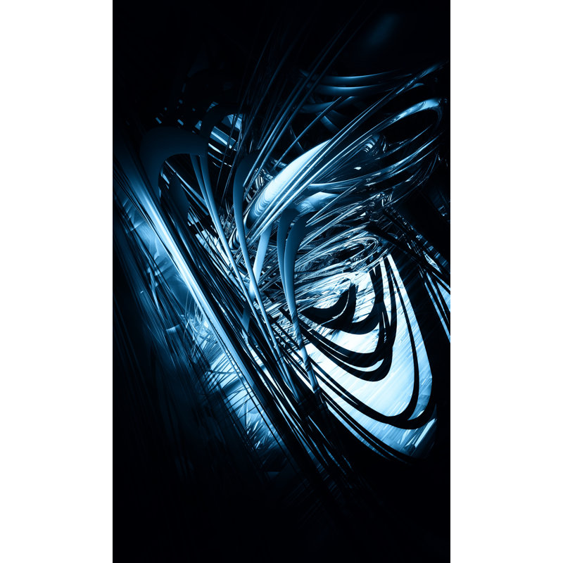 Galaxie abstraite - impression, 60" H x 40" W x 1" D, Papier