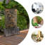 Outdoor Metal Weather Resistant Waterfall Fountain