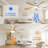 52 Inch Modern Ceiling Fan With 5 ABS Blades, Reversible Motor & Smart Remote Control,3 Color Dimmable Led Light-5427470-5427465