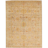 Cornwall Wool Oriental Area Rug in Beige