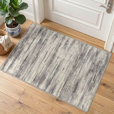 Machine Washable Area Rugs Rubber Backed Rug for Bedroom Living Room
