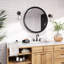 Robinet pour salle de bain à poignée large avec drain-103979123