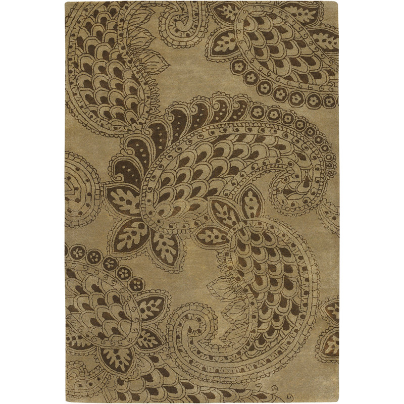 Performance Wool Paisley Indoor Rug, Rectangle 7'9" x 10'6"