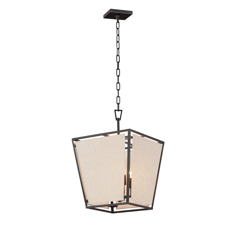 Luminaire suspendu géométrique à 1 lumière Alvon