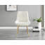 Edzard Double Pedestal High Gloss Dining Table Set with 6 Luxury Velvet Dining Chairs-87467425-87467424
