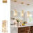 Furnary 3-Lighs Crystal Geometric Prism Pendant Lights, Adjustable Height, for Kitchen Island, Dining Room, Hallway-1397415309