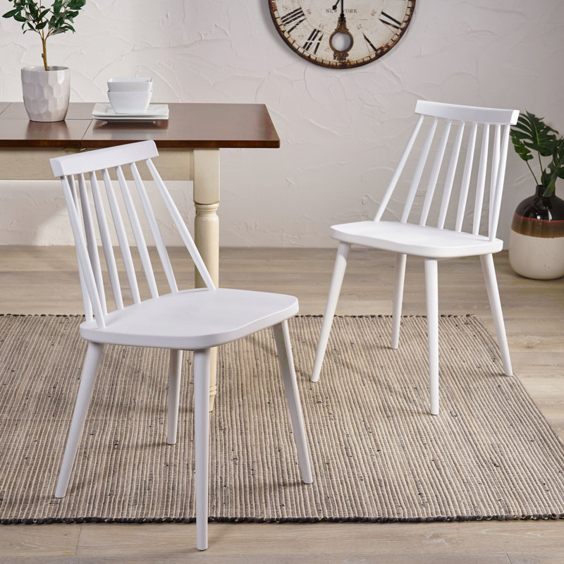 Chaises de salle à manger Farmhouse, Blanc