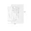 Art mural Mid-Century moderne en toile pour salon-842513903