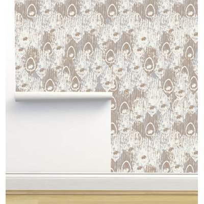 Rouleau de papier peint texturé L 2,16 pi x l 5 po Monor Designs