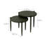 Ensemble de 2 tables d'appoint Leick Home Redonda Bay, bronze urbain-1227622393