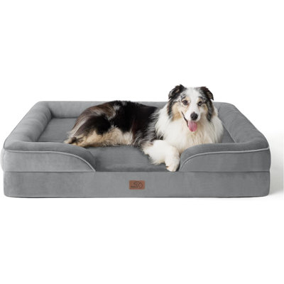 Orthopedic Dog Bed For Extra Large Dogs - XL Washable Dog Sofa Bed Large, Supportive Foam Pet Couch Bed With Removable Washable Cover, Waterproof Lini