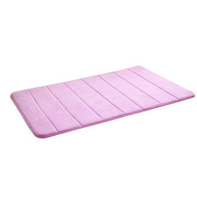 Floormat Thick Non-slip Memory Foam Toilet Floor Non-slip Rug Floormat for Spa