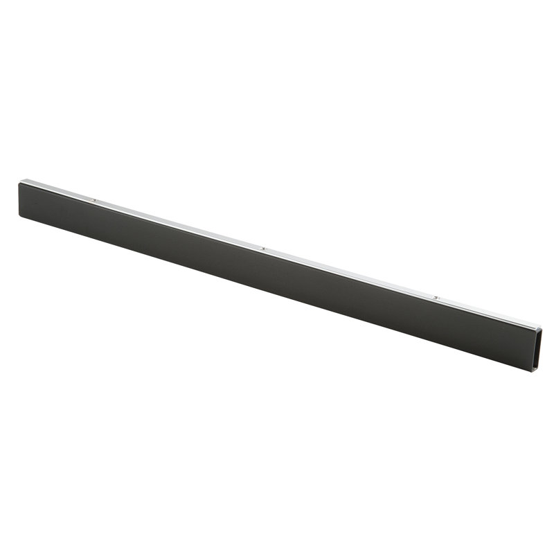 Tubes rectangulaires, Noir mat