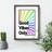 Good Vibes Only Rainbow - Picture Frame Typography-62804709-62804711