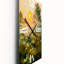 Horloge murale Sunrise in the Blossoming Field-505946260